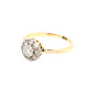 Pre Owned 18ct Diamond Cluster Ring ZX193